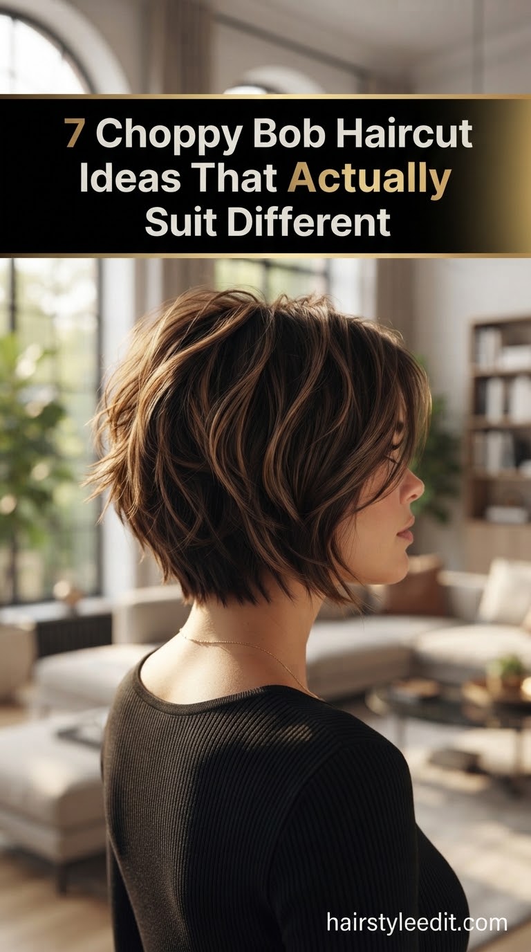 7 Choppy Bob Haircut Ideas That Actually Suit Different