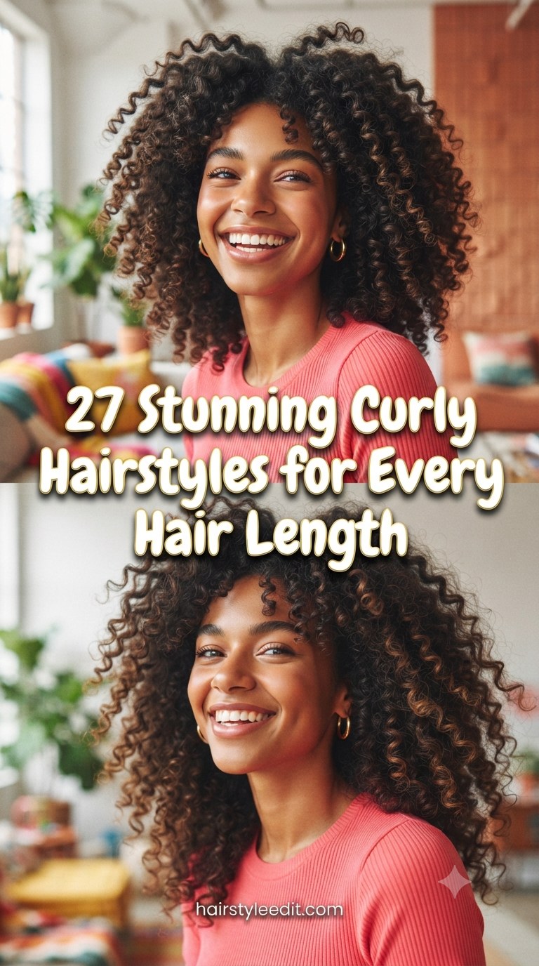 27 Stunning Curly Hairstyles for Every Hair Length