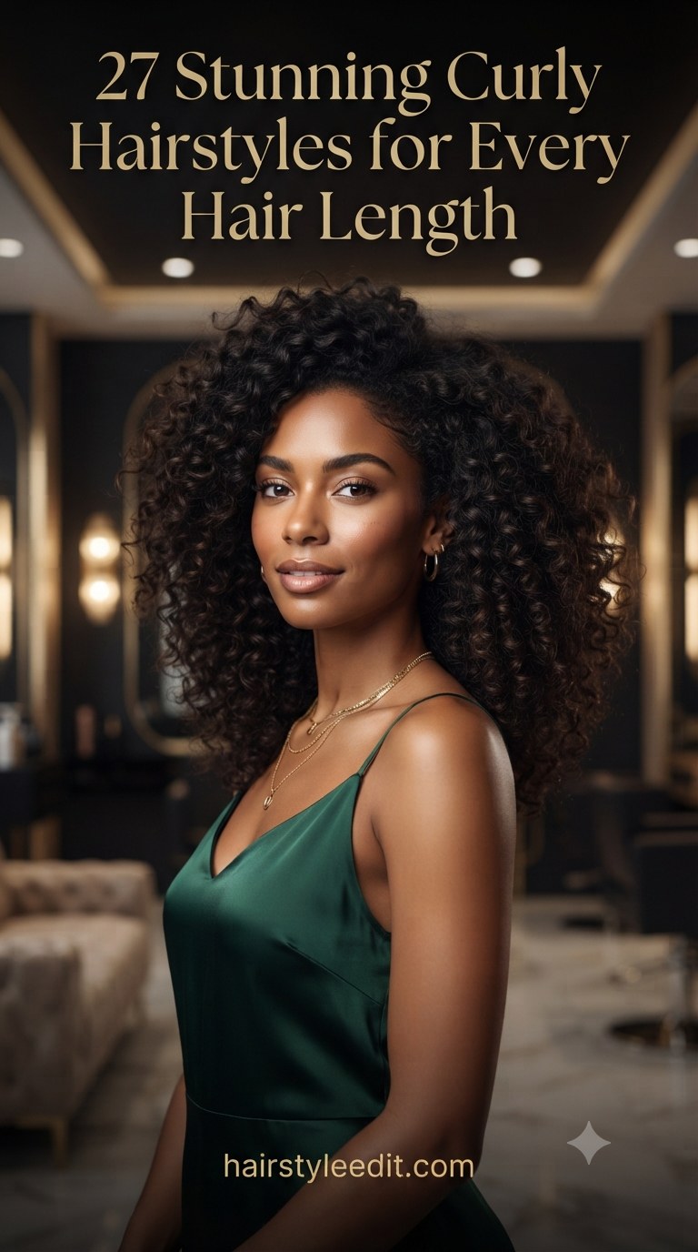 27 Stunning Curly Hairstyles for Every Hair Length