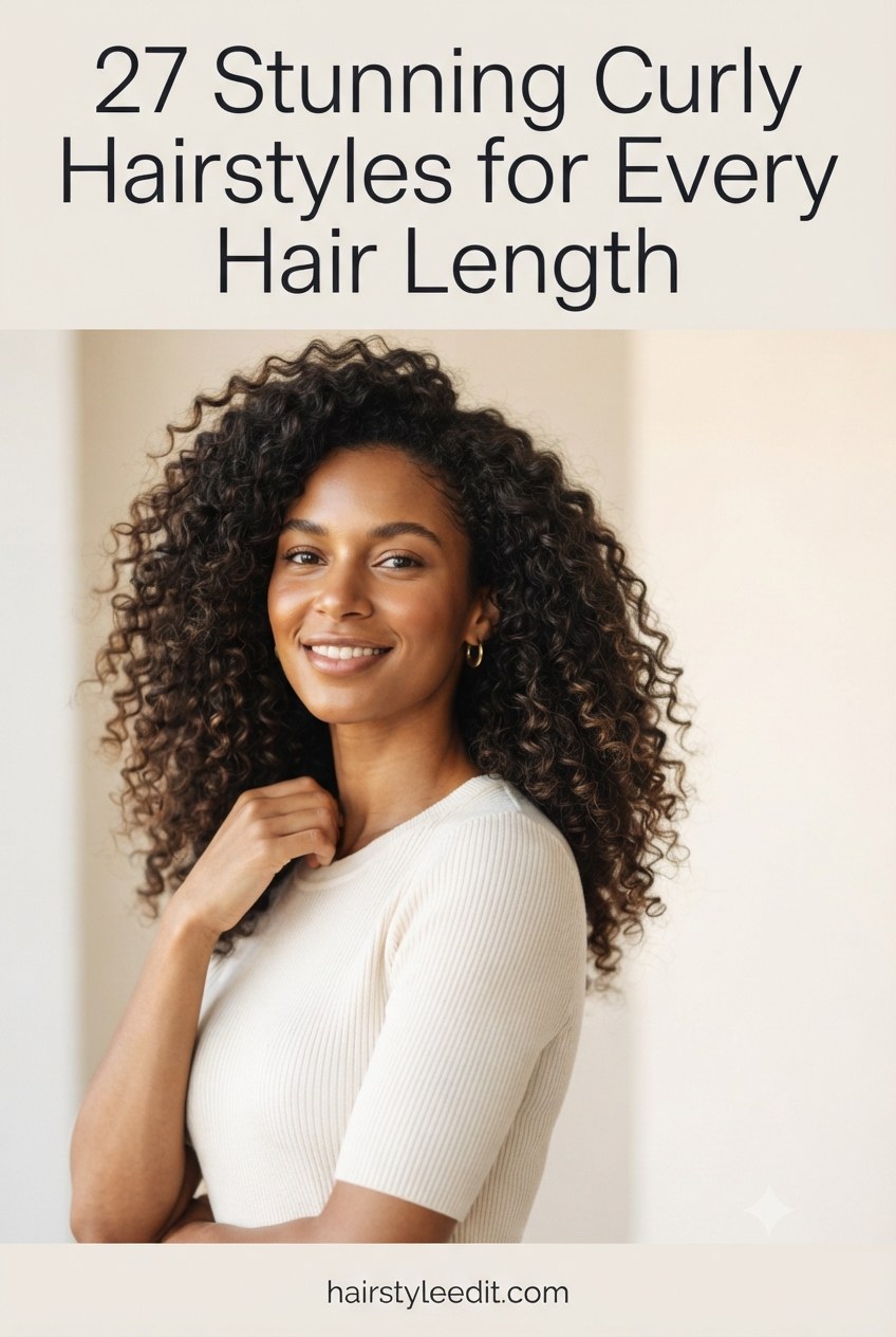 27 Stunning Curly Hairstyles for Every Hair Length