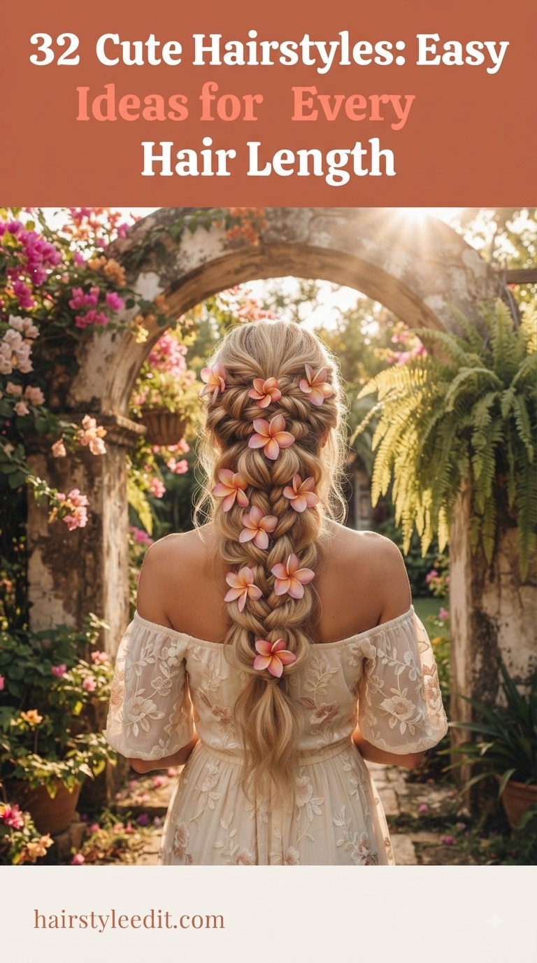32 Cute Hairstyles: Easy Ideas for Every Hair Length