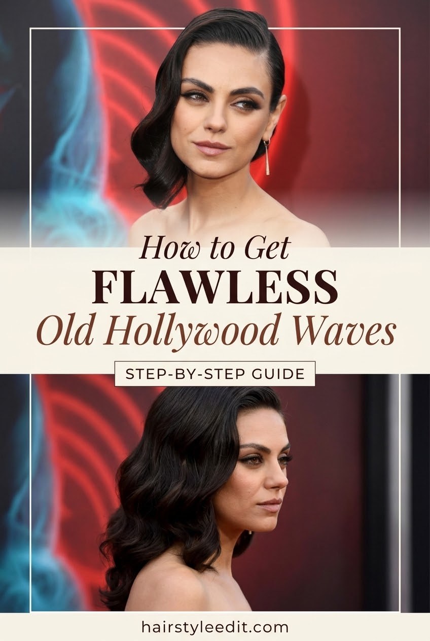 How to Get Flawless Old Hollywood Waves