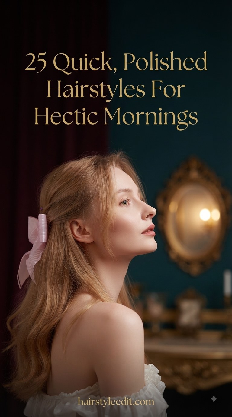25 Quick, Polished Hairstyles For Hectic Mornings