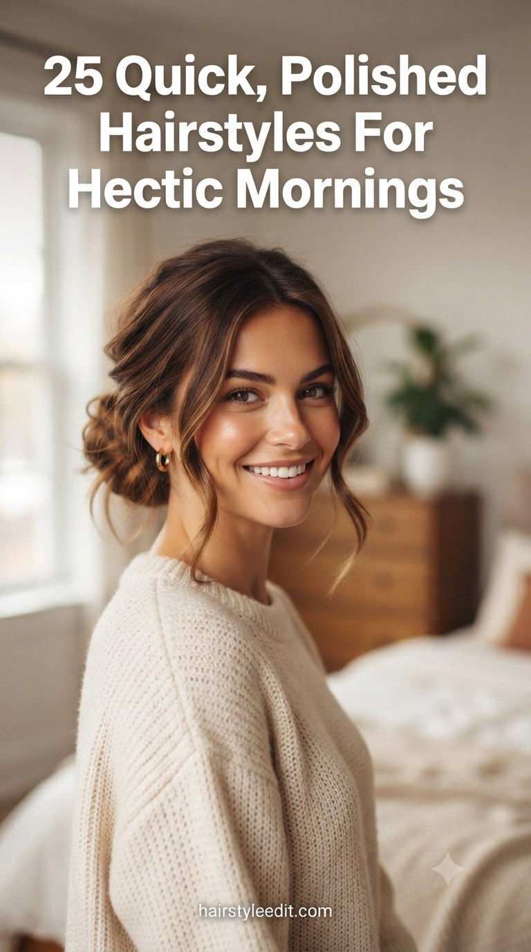 25 Quick, Polished Hairstyles For Hectic Mornings