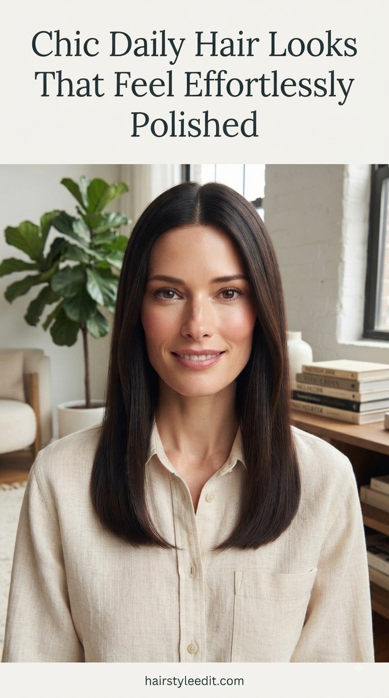 Chic Daily Hair Looks That Feel Effortlessly Polished