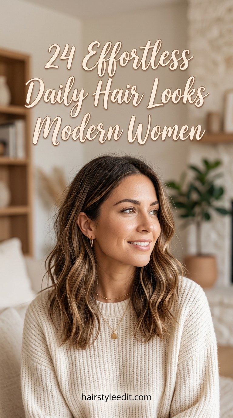 24 Effortless Daily Hair Looks For Modern Women