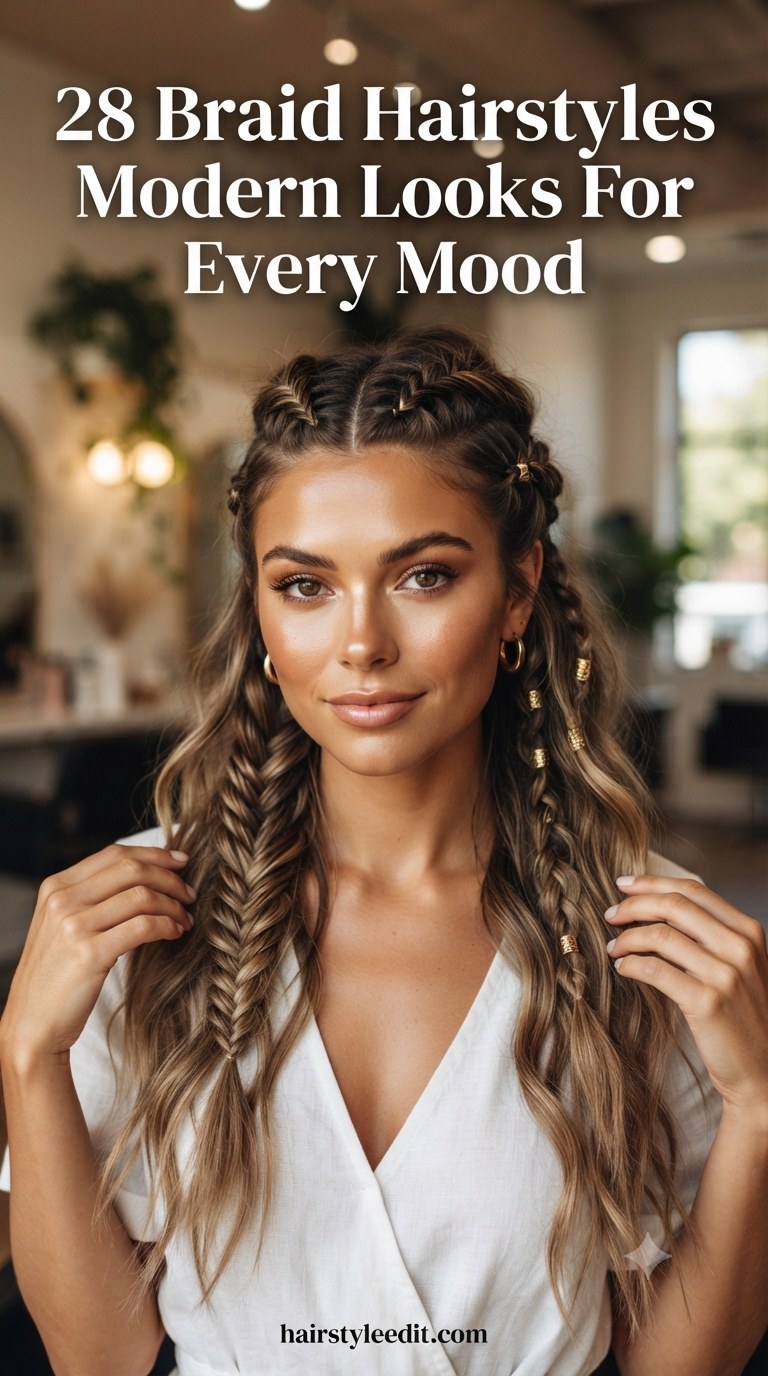 28 Braid Hairstyles - Modern Looks For Every Mood