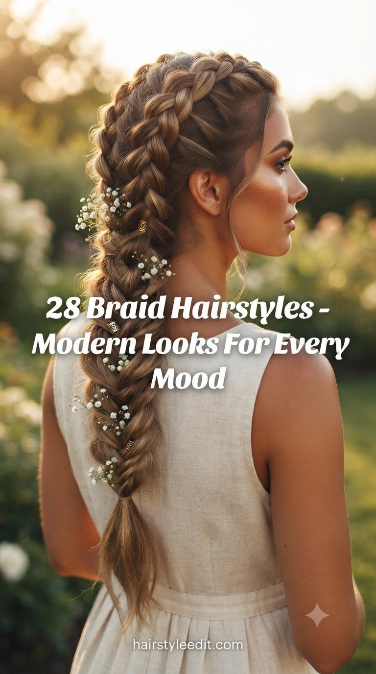 28 Braid Hairstyles - Modern Looks For Every Mood
