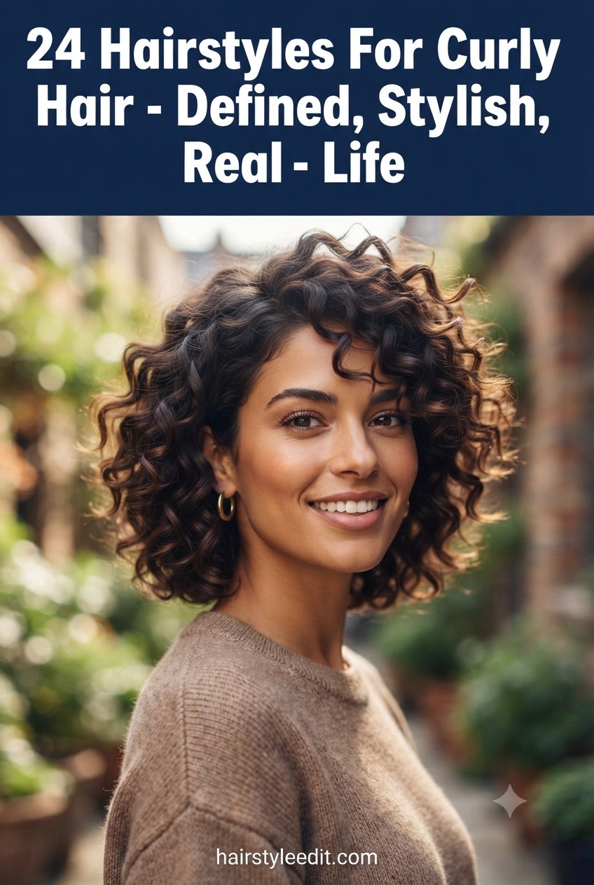 24 Hairstyles For Curly Hair - Defined, Stylish, Real - Life