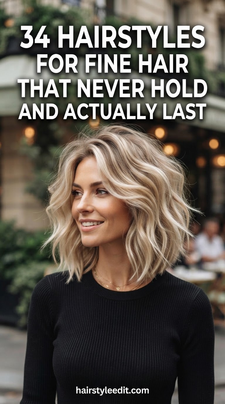 34 Hairstyles For Fine Hair That Never Hold And Actually Last