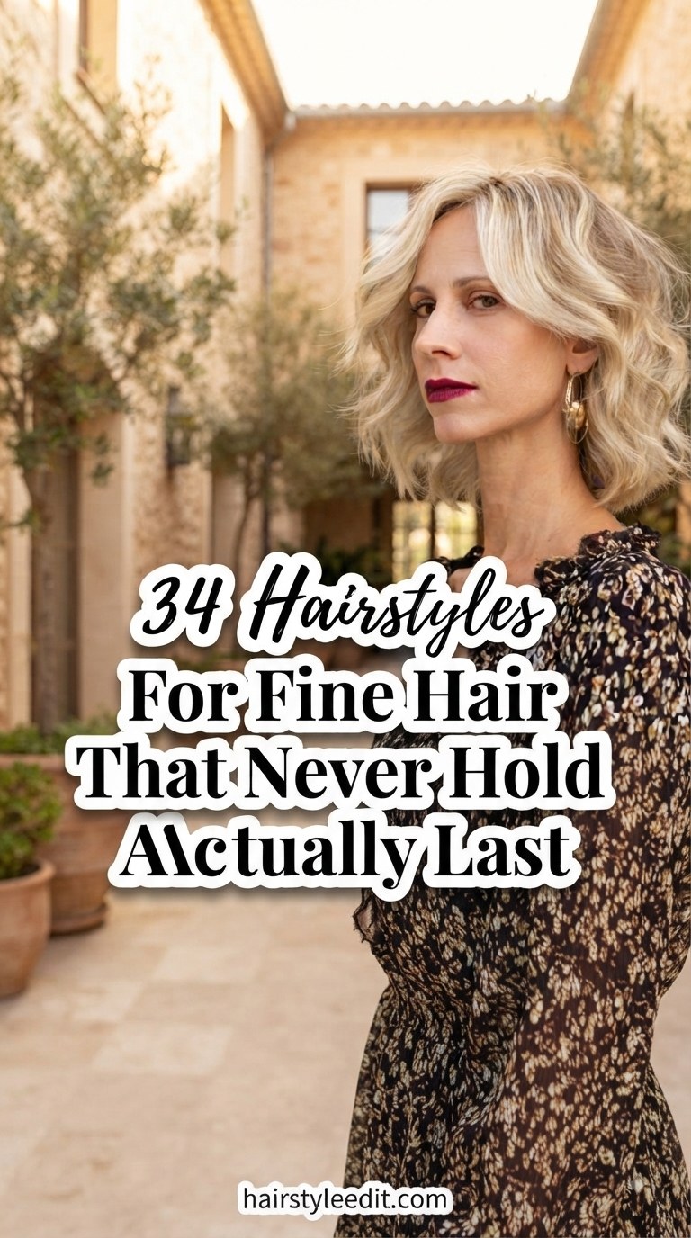 34 Hairstyles For Fine Hair That Never Hold And Actually Last