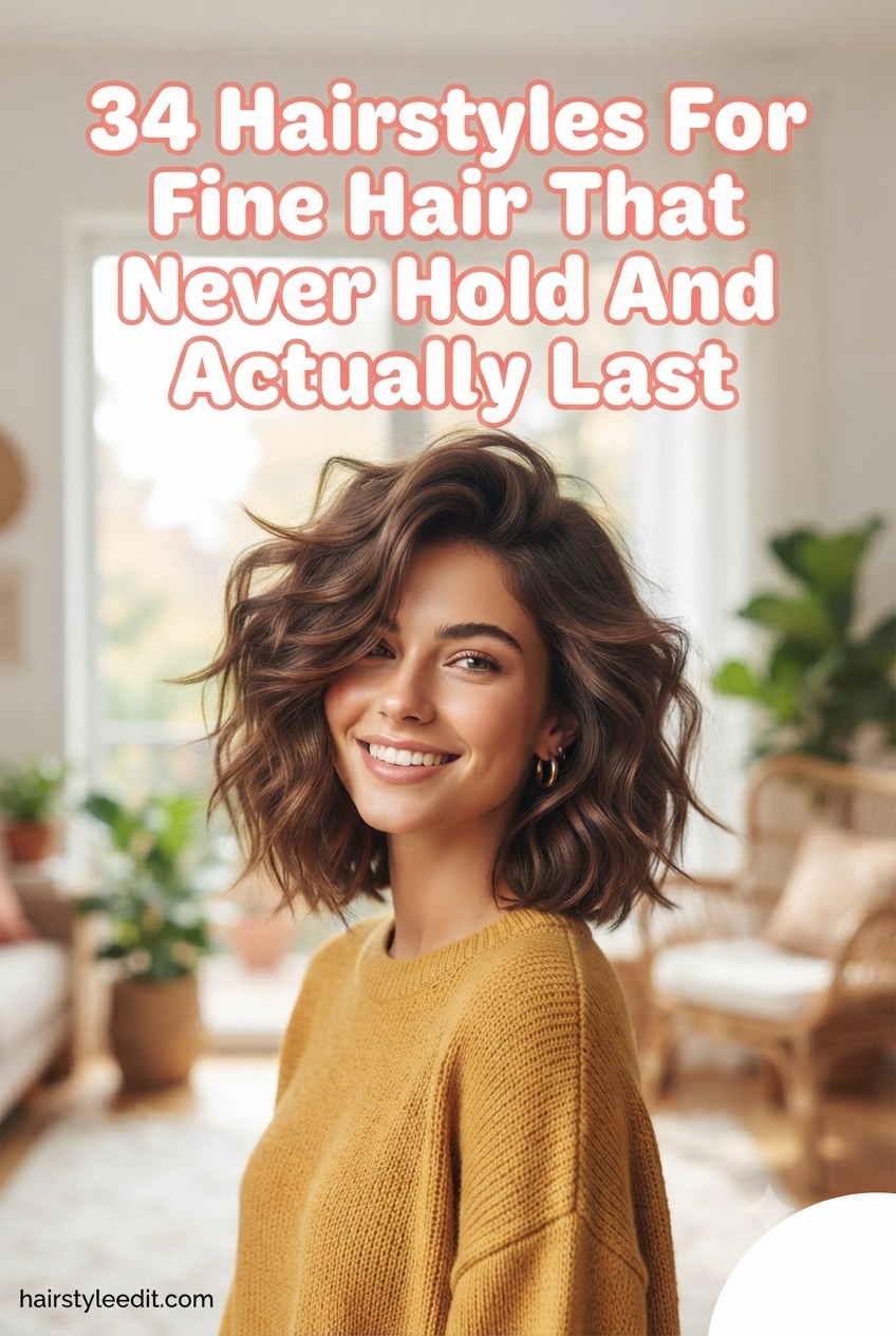 34 Hairstyles For Fine Hair That Never Hold And Actually Last
