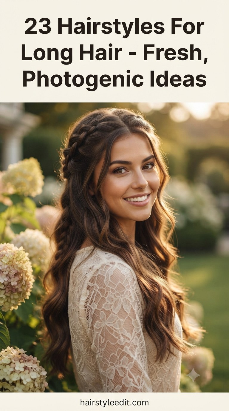 23 Hairstyles For Long Hair - Fresh, Photogenic Ideas