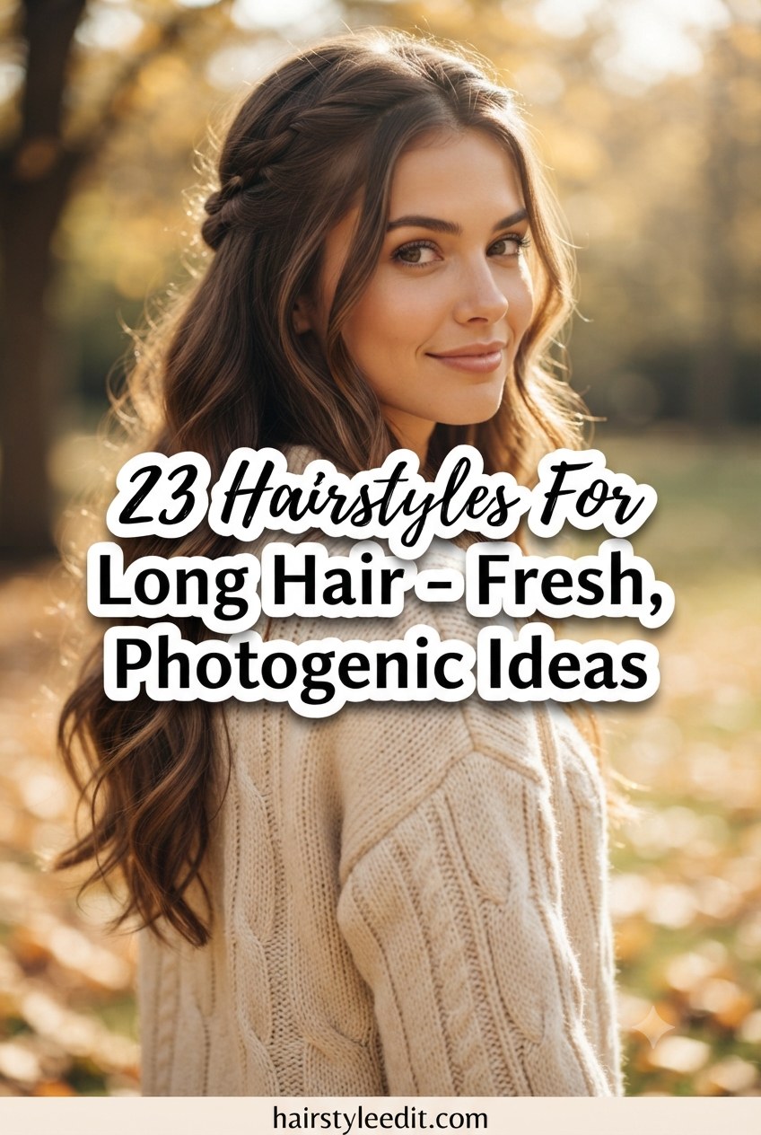 23 Hairstyles For Long Hair - Fresh, Photogenic Ideas