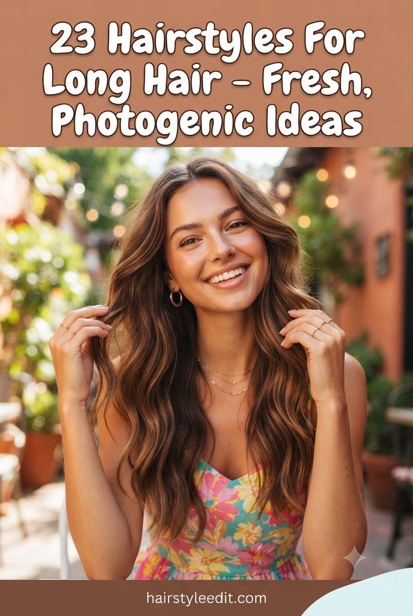 23 Hairstyles For Long Hair - Fresh, Photogenic Ideas