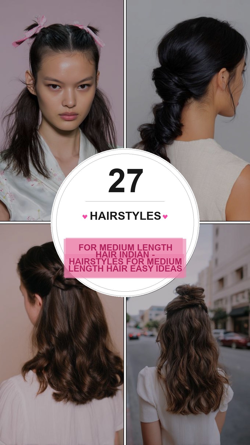 hairstyles for medium length hair indian - Hairstyles For Medium Length Hair Easy Ideas