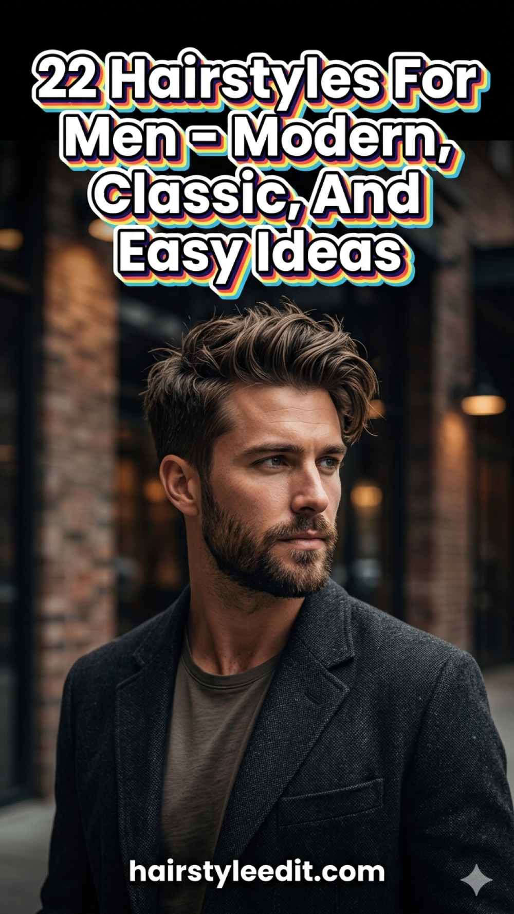 22 Hairstyles For Men - Modern, Classic, And Easy Ideas