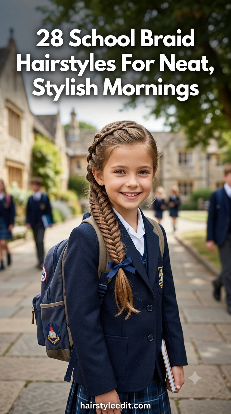 28 School Braid Hairstyles For Neat, Stylish Mornings