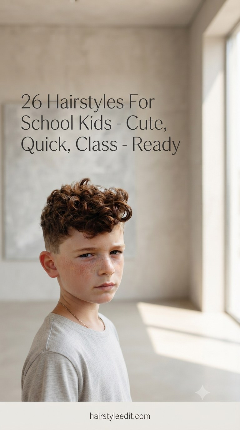 26 Hairstyles For School Kids - Cute, Quick, Class - Ready