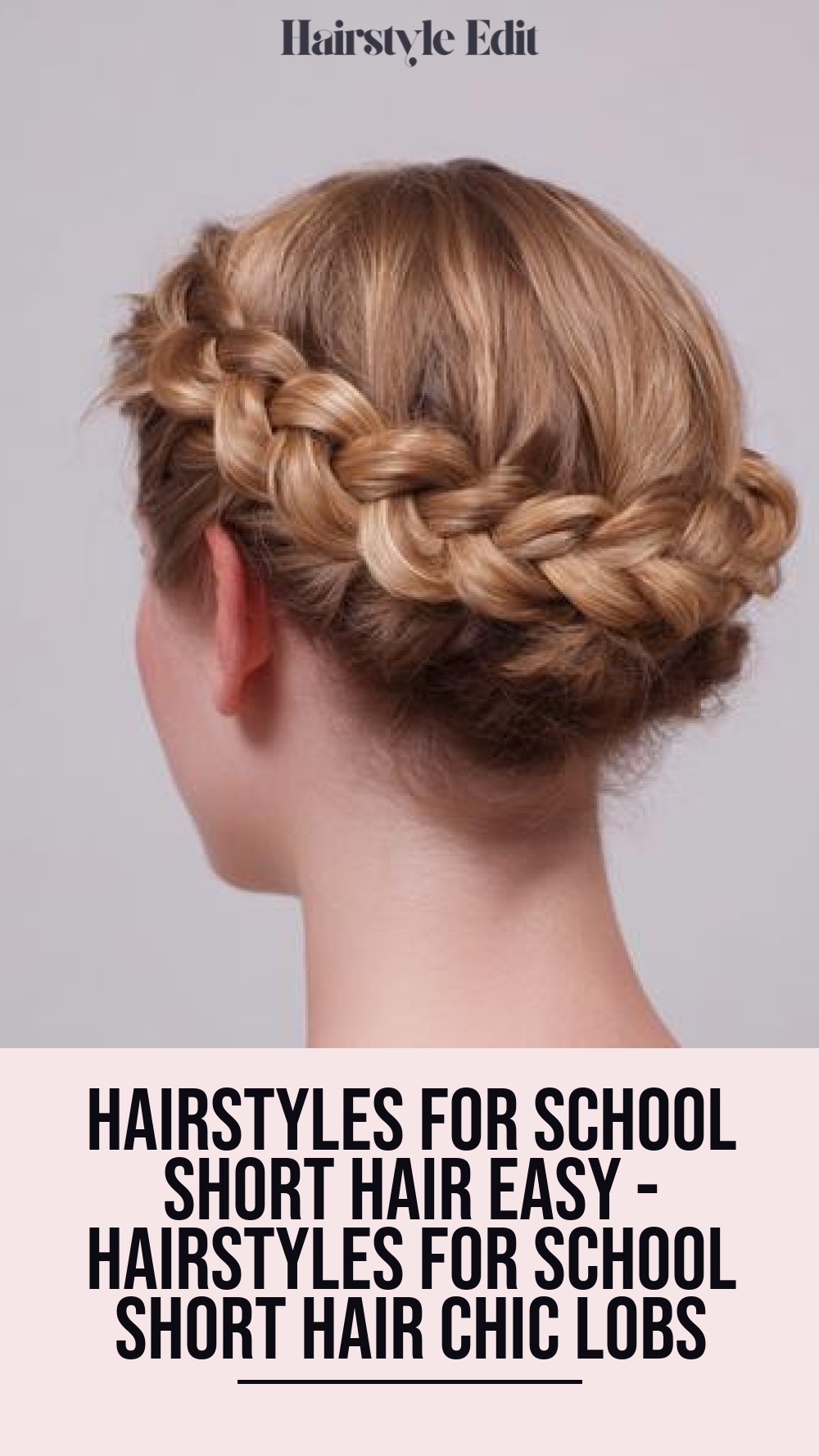 hairstyles for school short hair easy - Hairstyles For School Short Hair Chic Lobs