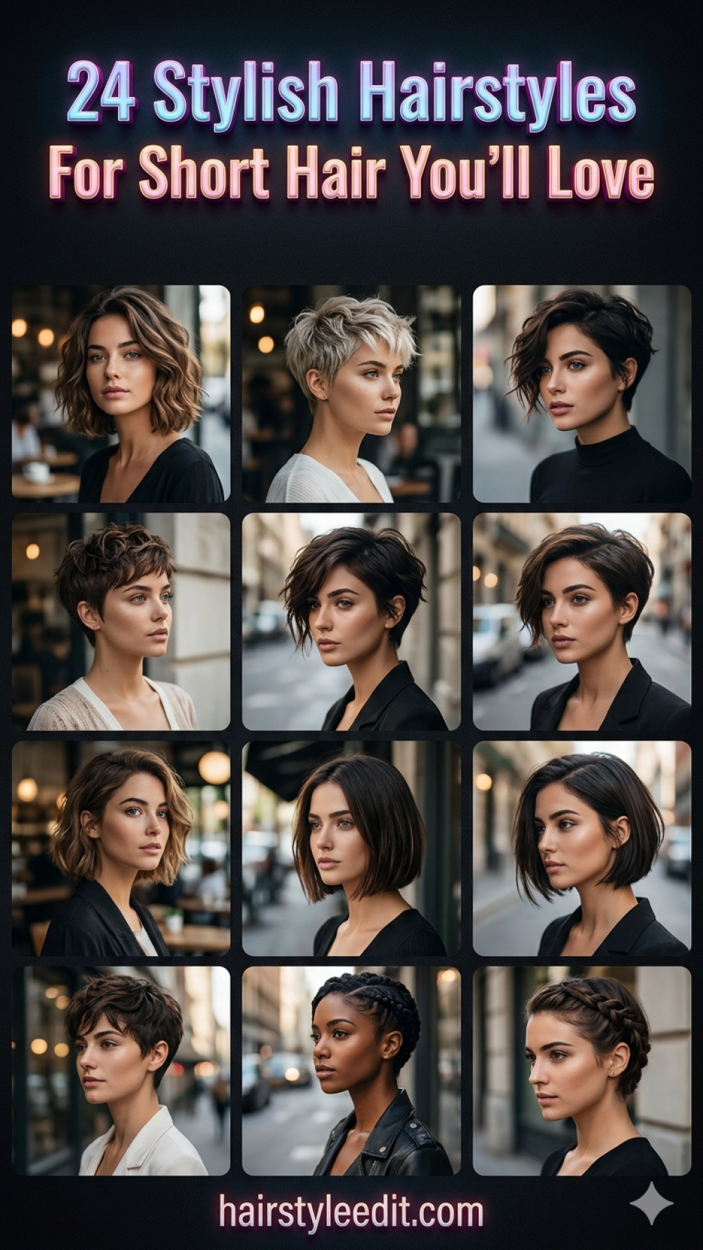 24 Stylish Hairstyles For Short Hair You’ll Love