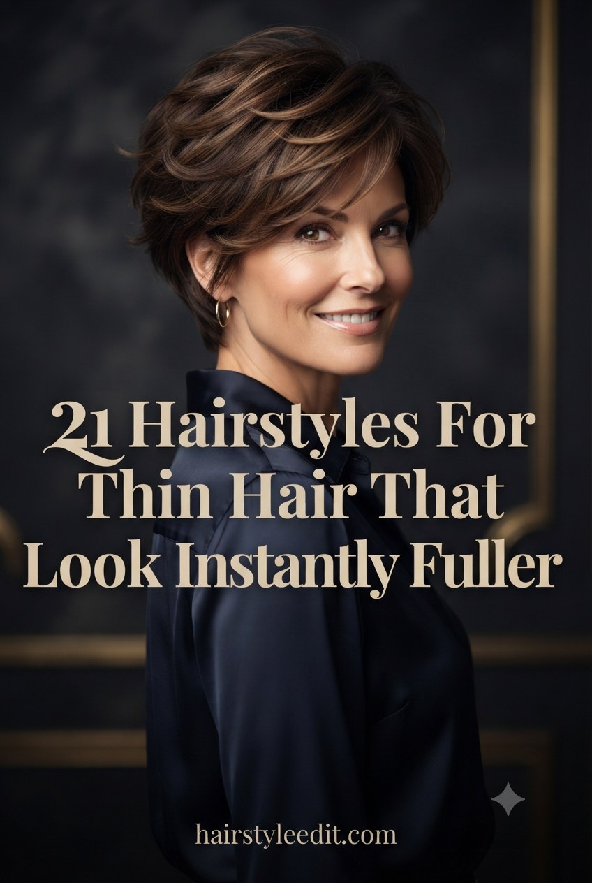 21 Hairstyles For Thin Hair That Look Instantly Fuller