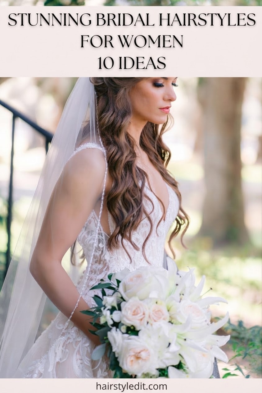 Stunning Bridal Hairstyles For Women 10 Ideas