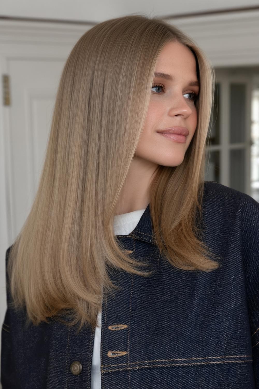 Sleek Straight Sophistication