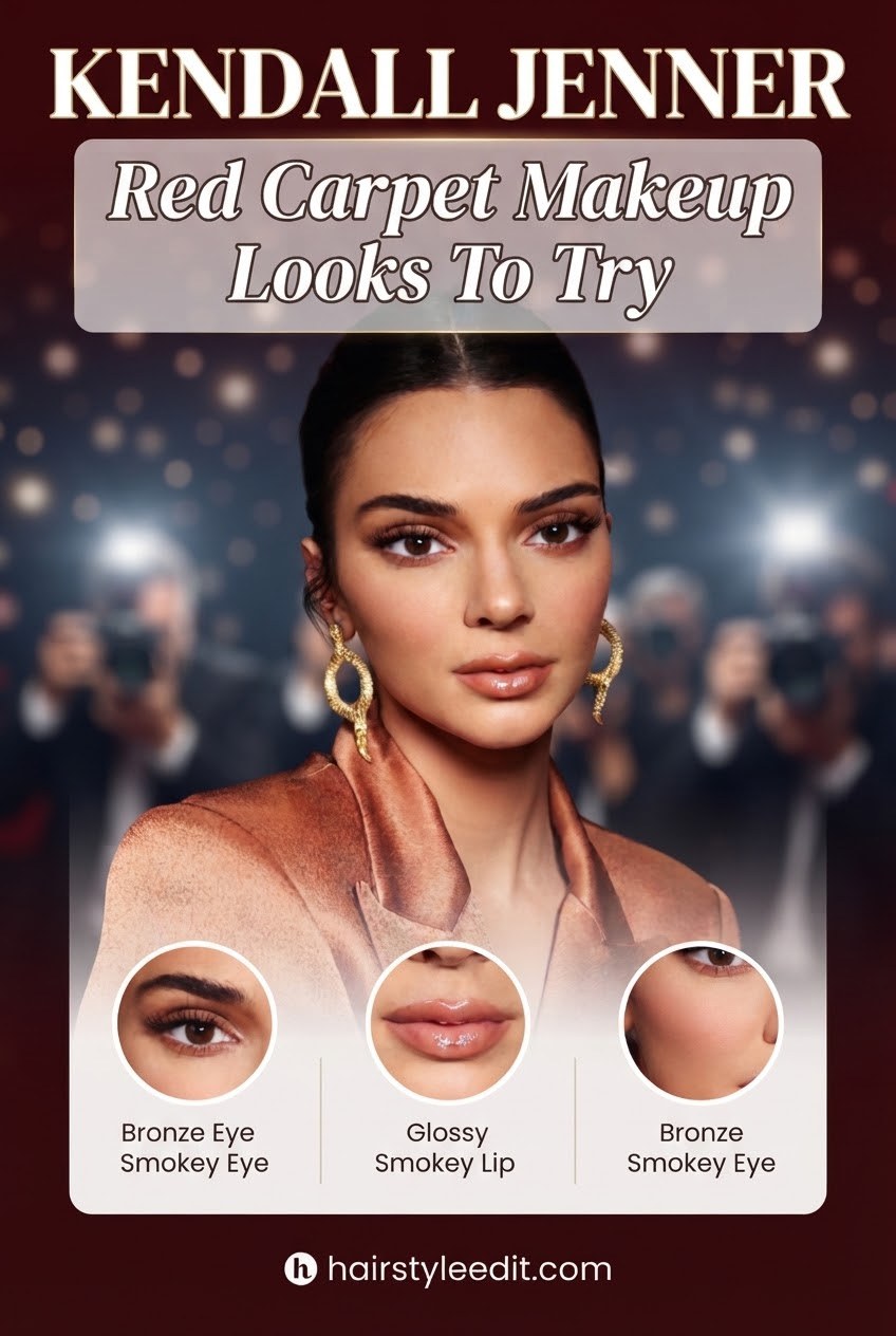 Kendall Jenner Red Carpet Makeup Looks To Try