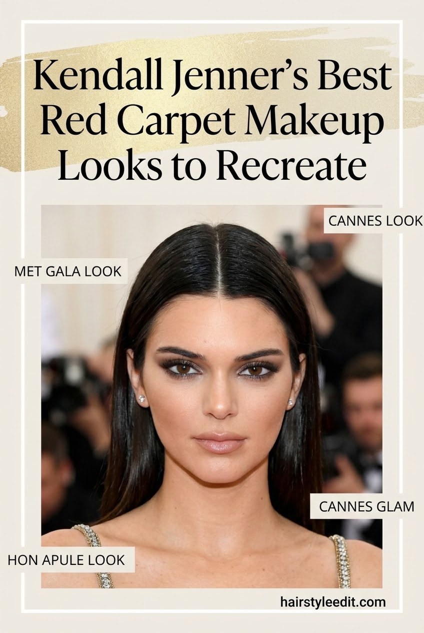 Kendall Jenner’s Best Red Carpet Makeup Looks to Recreate