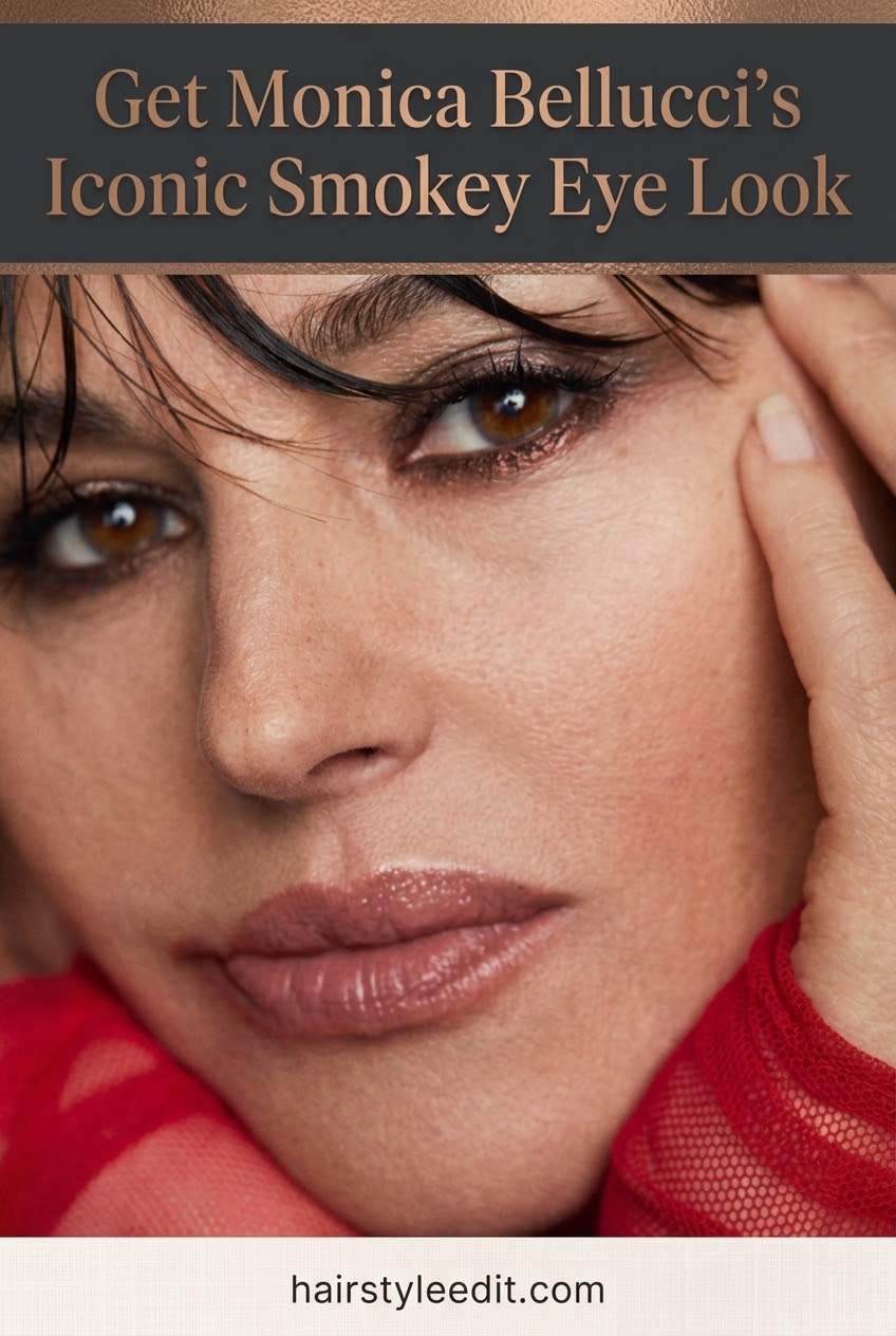 Get Monica Bellucci’s Iconic Smokey Eye Look