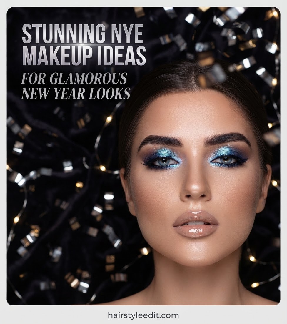 Stunning NYE Makeup Ideas For Glamorous New Year Looks