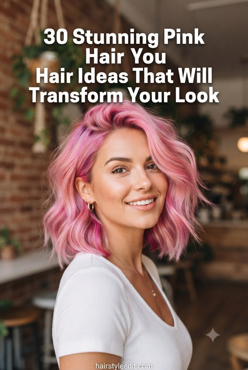 30 Stunning Pink Hair Ideas That Will Transform Your Look
