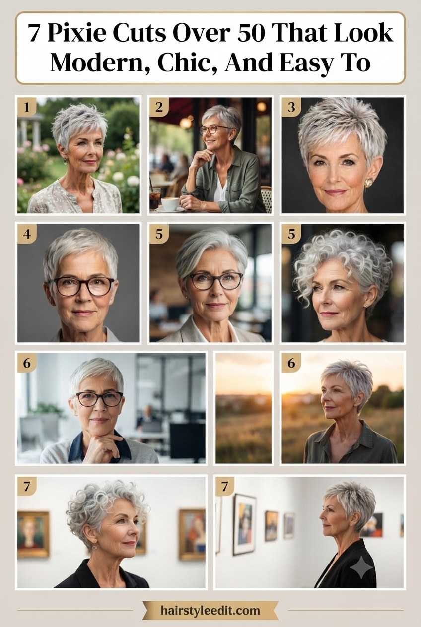 7 Pixie Cuts Over 50 That Look Modern, Chic, And Easy To