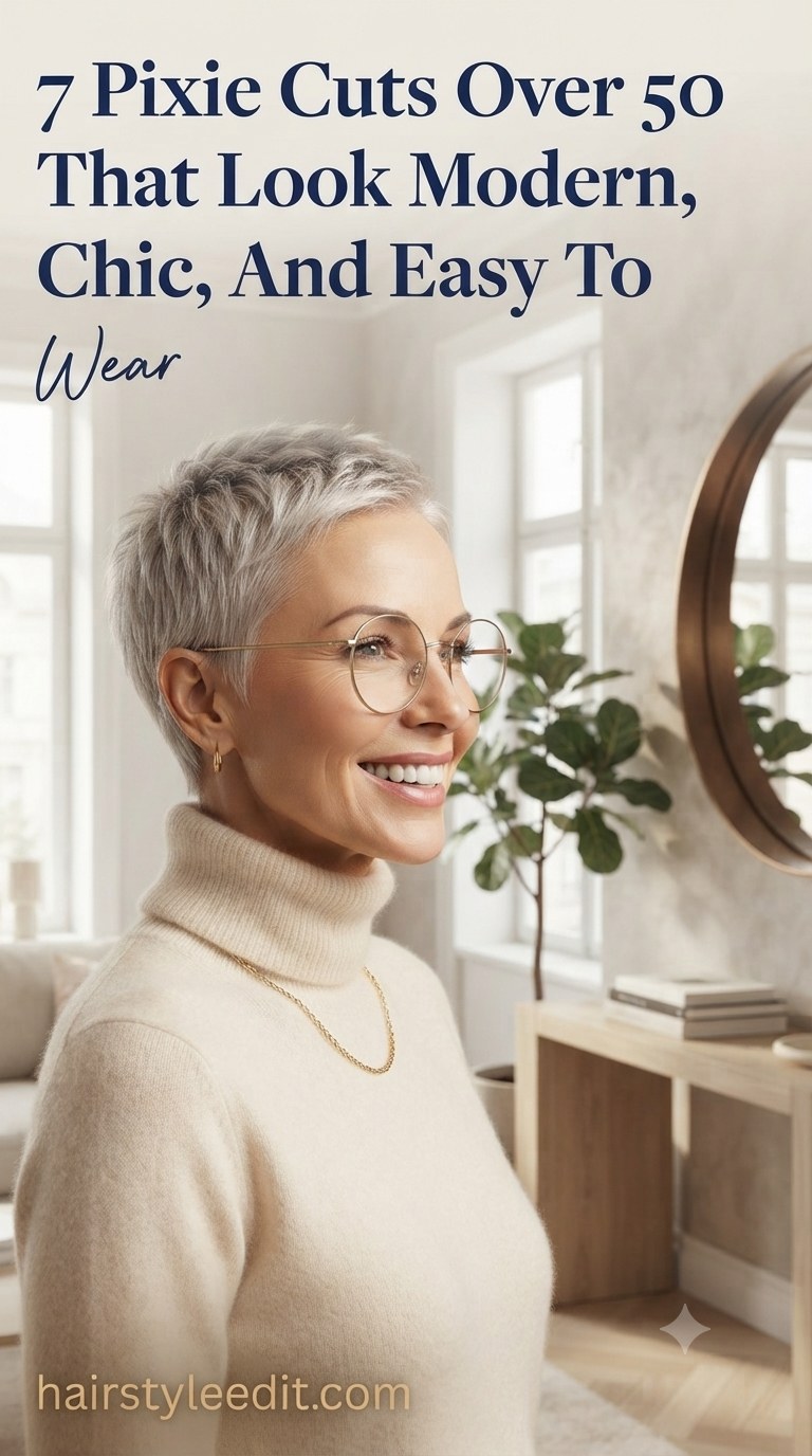 7 Pixie Cuts Over 50 That Look Modern, Chic, And Easy To