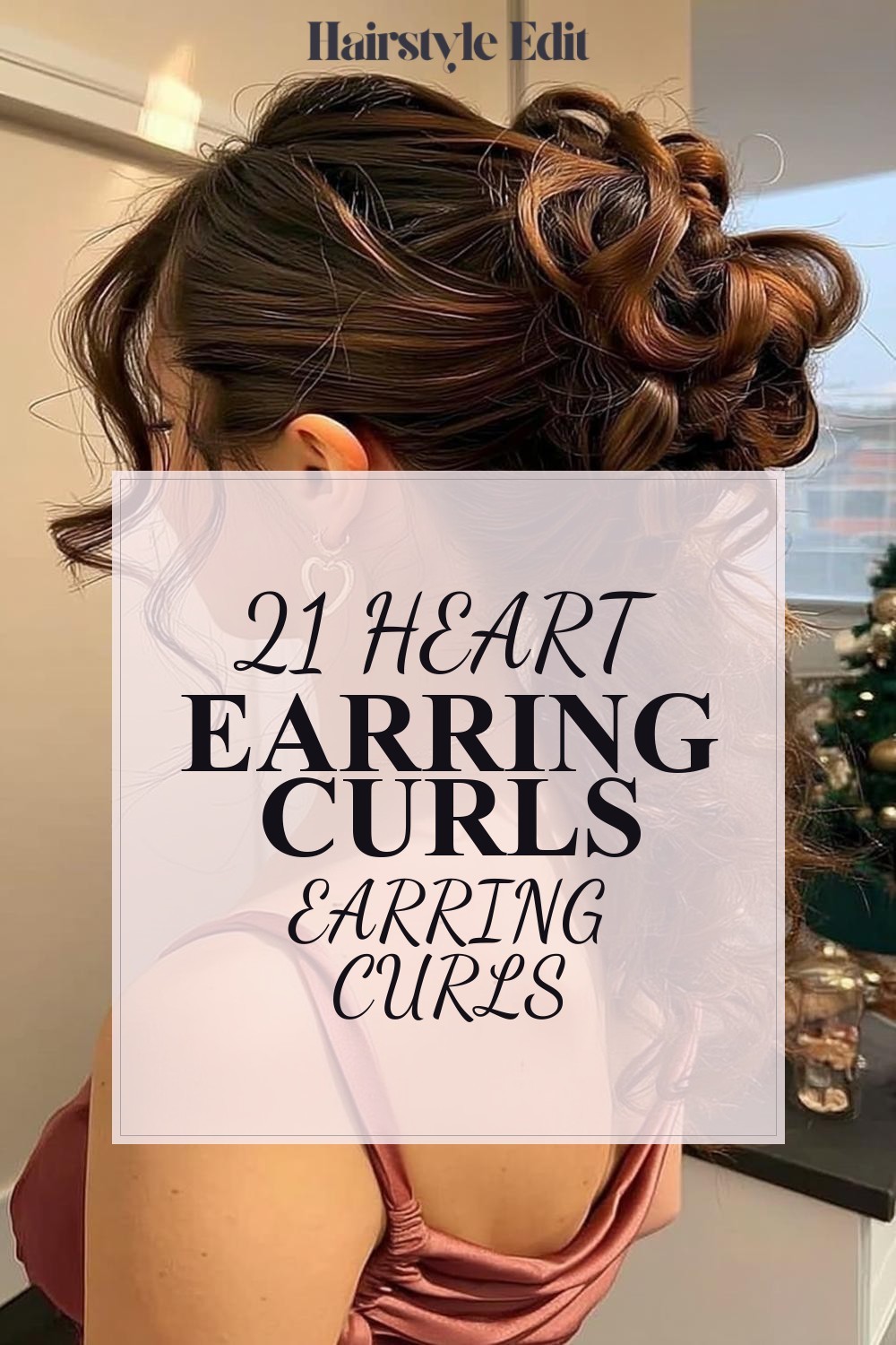 Heart Earring Curls