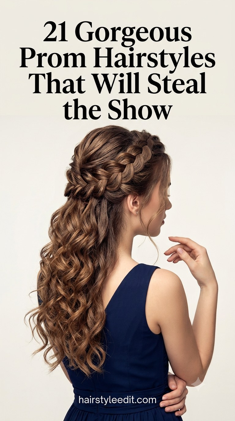 21 Gorgeous Prom Hairstyles That Will Steal the Show