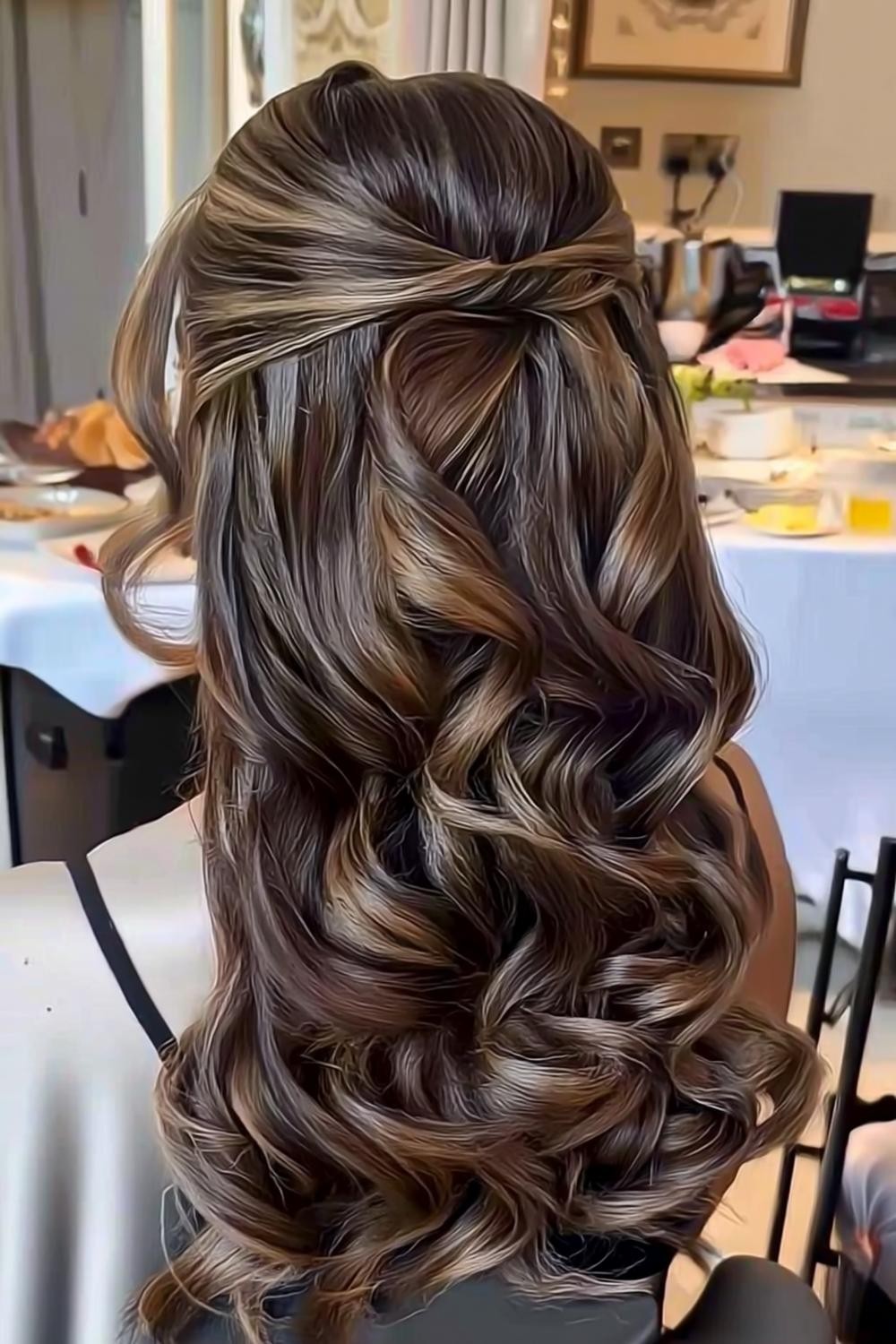 Twisted Half-Up Perfection