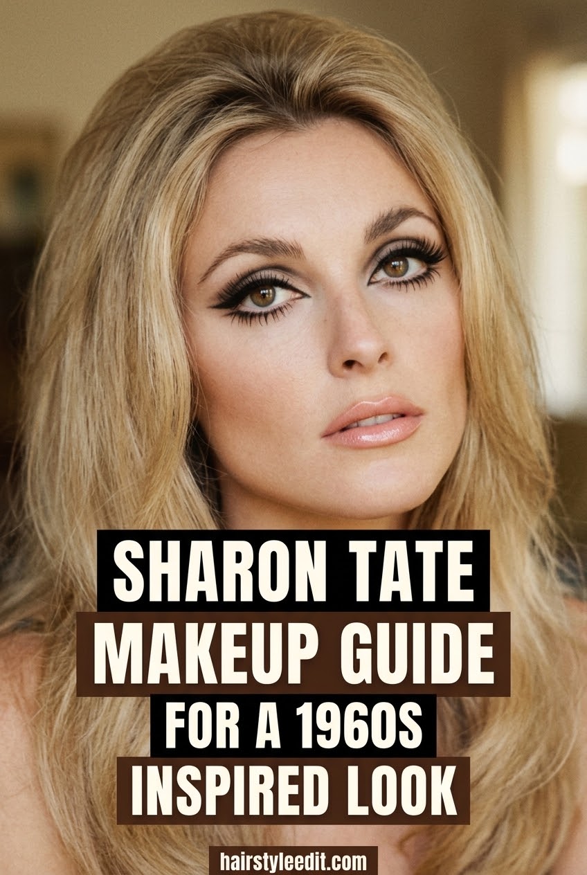 Sharon Tate Makeup Guide for a 1960s Inspired Look