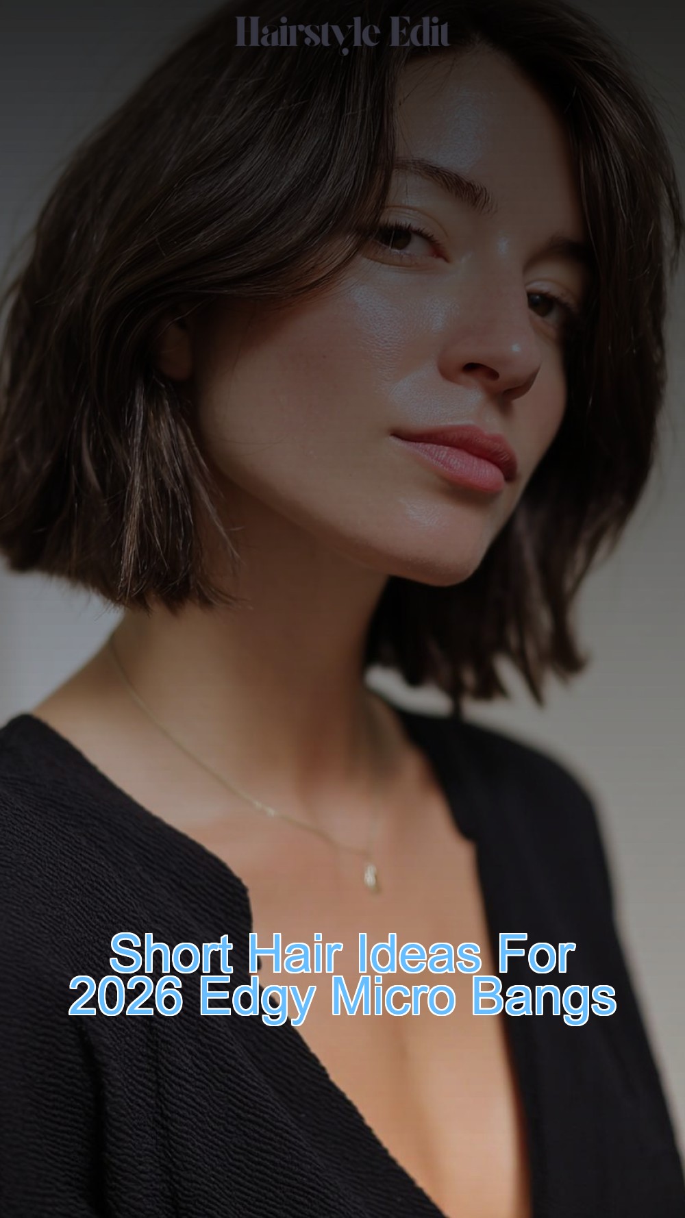 Short Hair Ideas For 2026 Edgy Micro Bangs