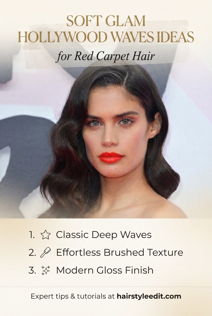 Soft Glam Hollywood Waves Ideas