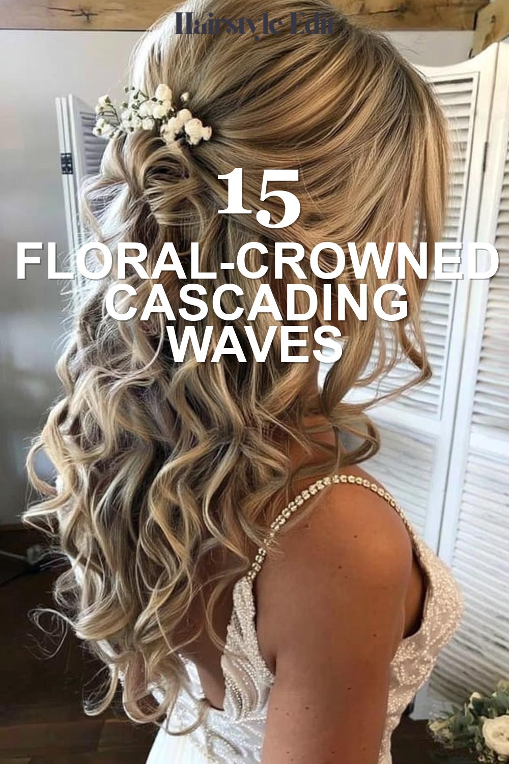 Floral-Crowned Cascading Waves