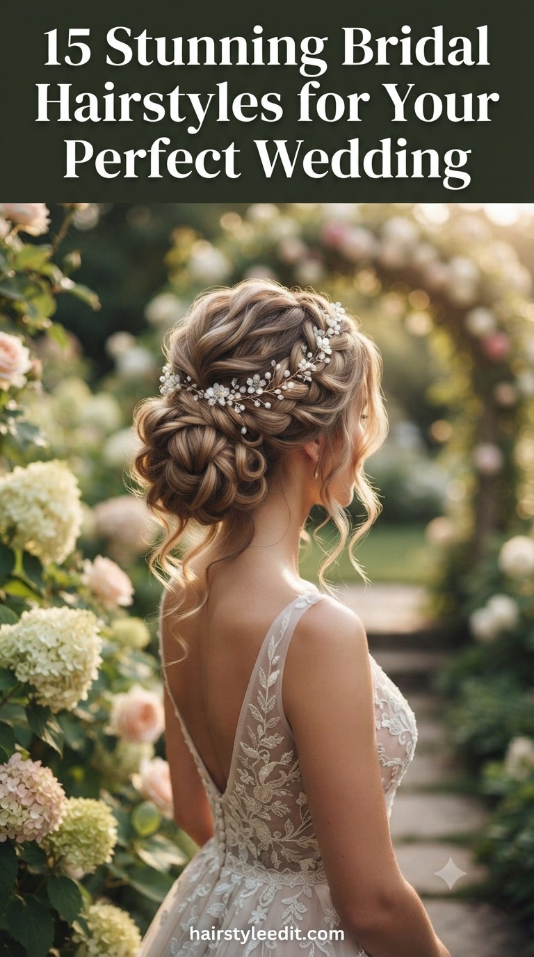 15 Stunning Bridal Hairstyles for Your Perfect Wedding