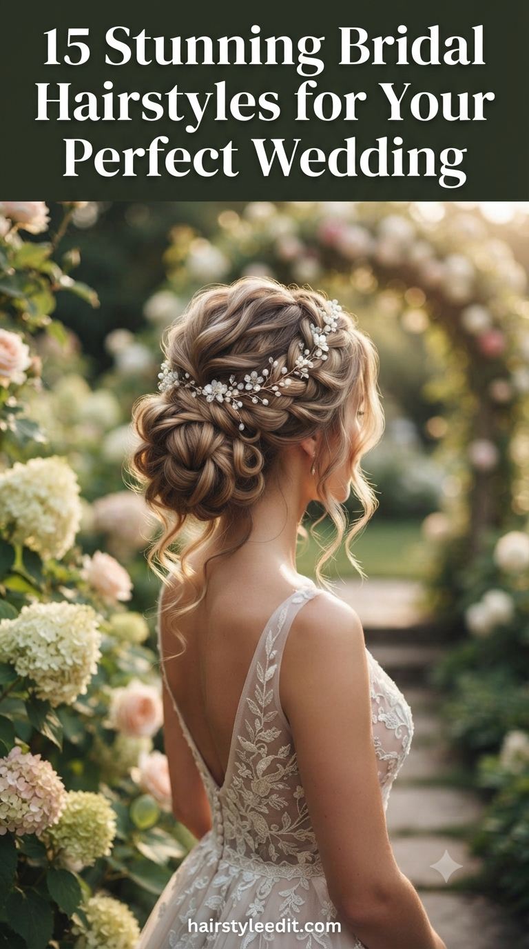 15 Stunning Bridal Hairstyles for Your Perfect Wedding