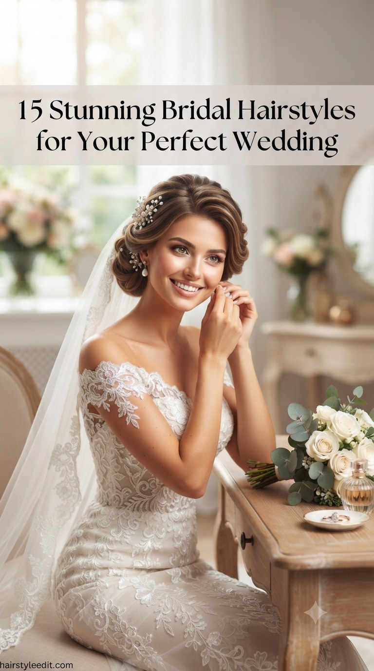 15 Stunning Bridal Hairstyles for Your Perfect Wedding