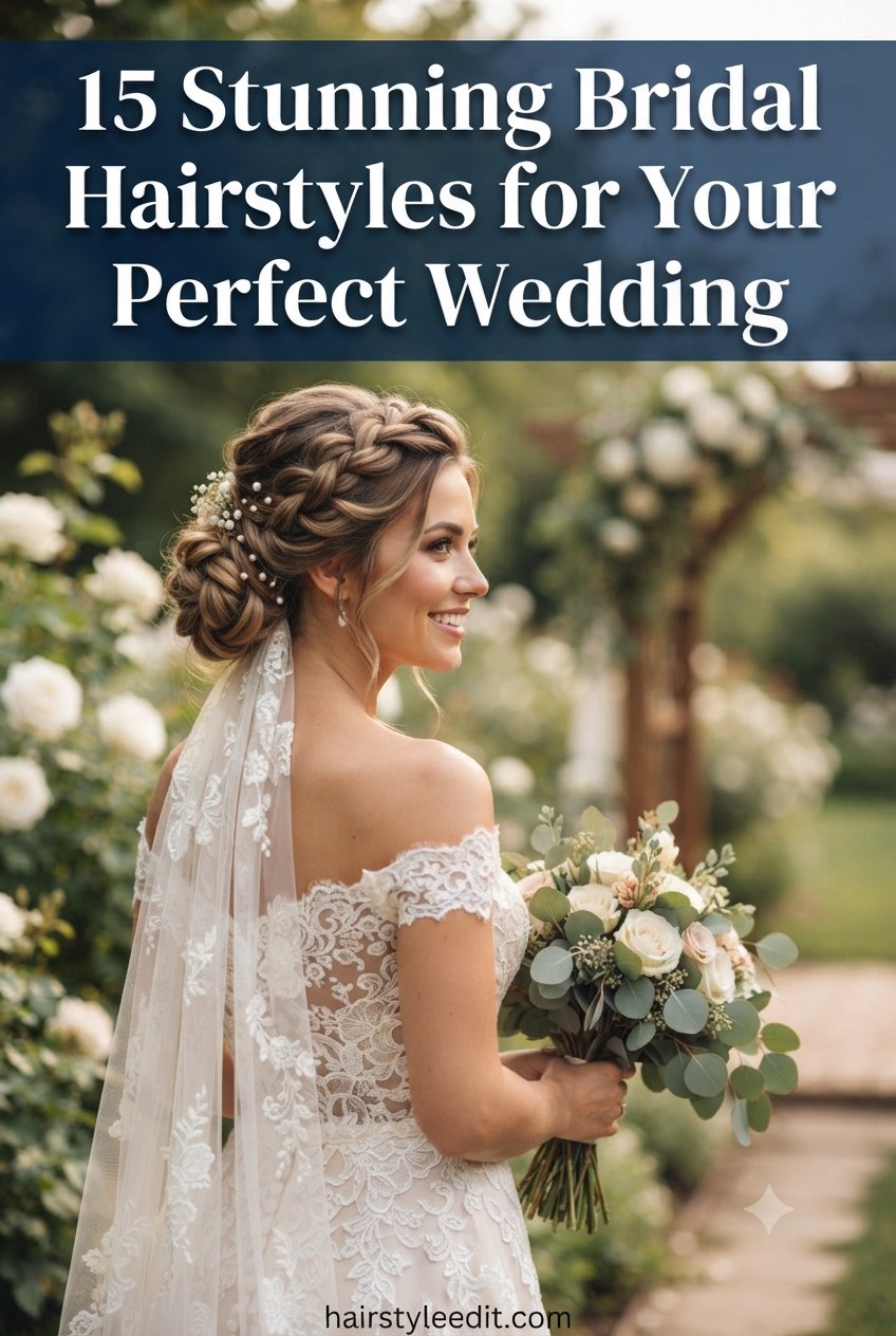 15 Stunning Bridal Hairstyles for Your Perfect Wedding