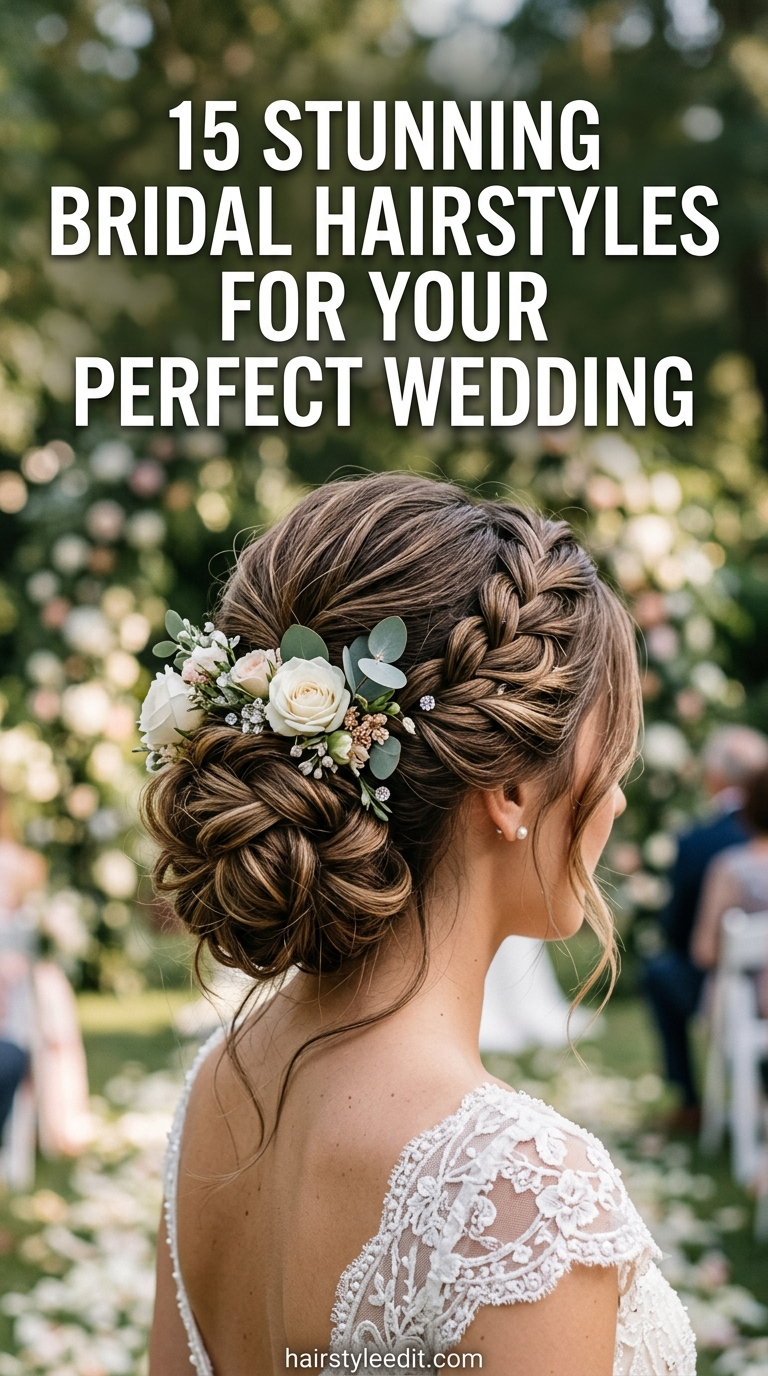 15 Stunning Bridal Hairstyles for Your Perfect Wedding