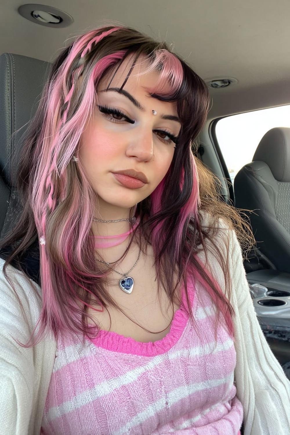 Streaked Pink Rebellion