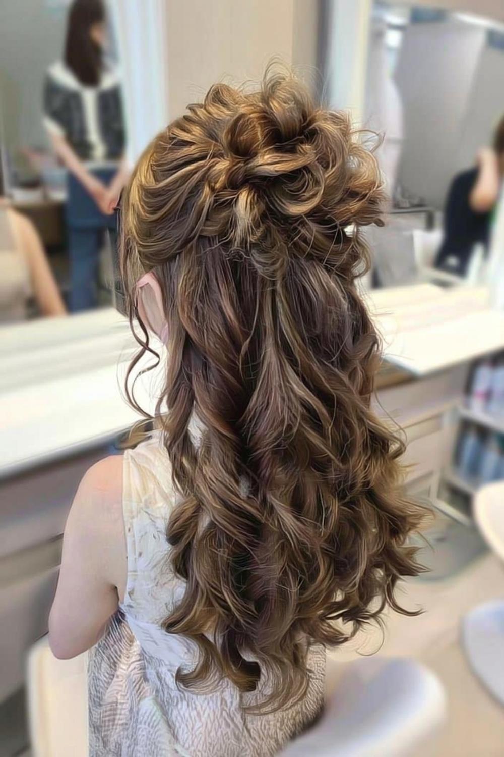 Messy Bun Cascade