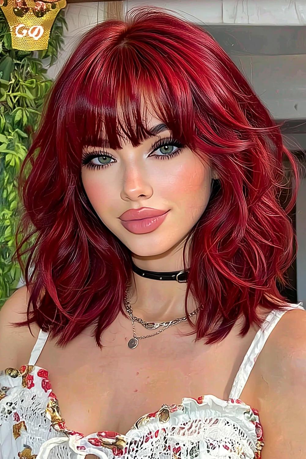 20 Stunning Red Hair Ideas: Cherry to Burgundy Styles